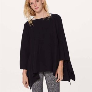 Lululemon Wool be cozy poncho
